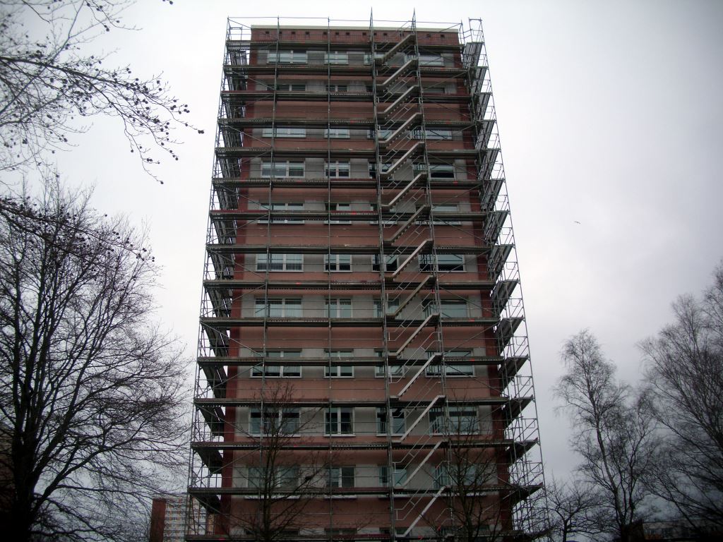 Fassade in der Helsinkier Starße